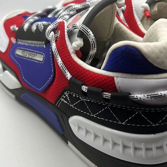 POLO RALPH LAUREN POLO SPORT 200 CASUAL SHOES- NWB- Men 10.5 - Picture 5 of 10